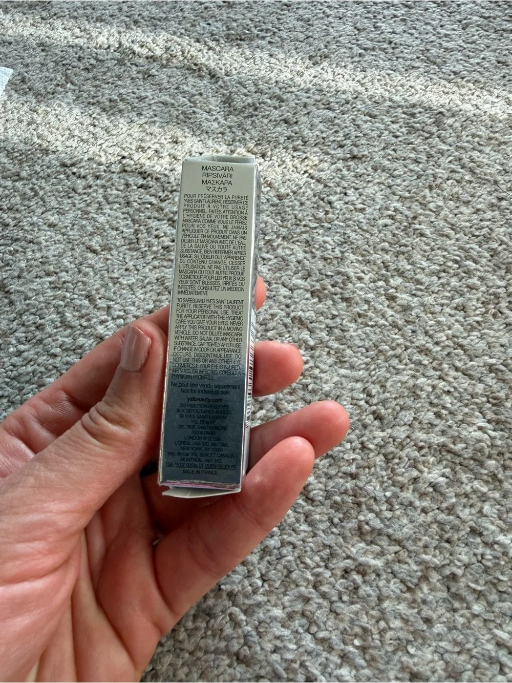 NWT Yves Saint Laurent Lash Latex Mascara, 2 ml